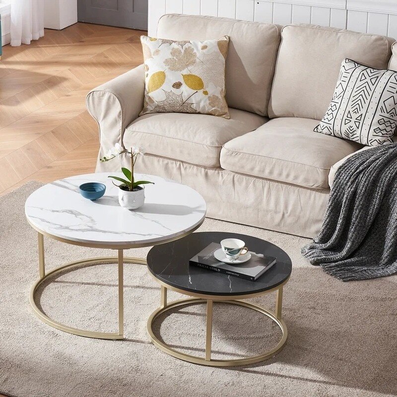 Coffee Table in Two Color Tones