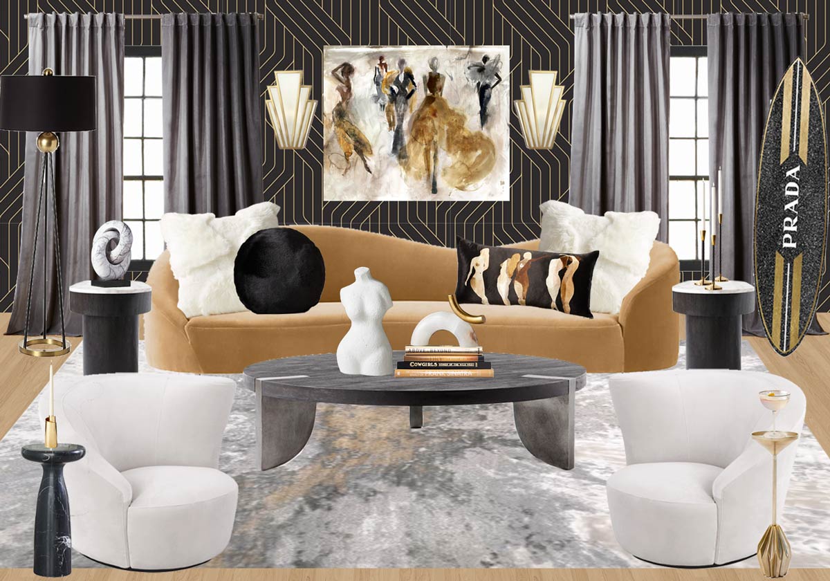 Create Abstract Accents in Decoration