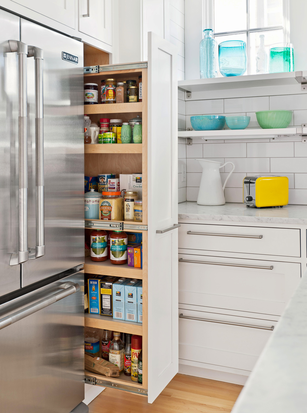 Create Vertical Storage in Your Kitchen