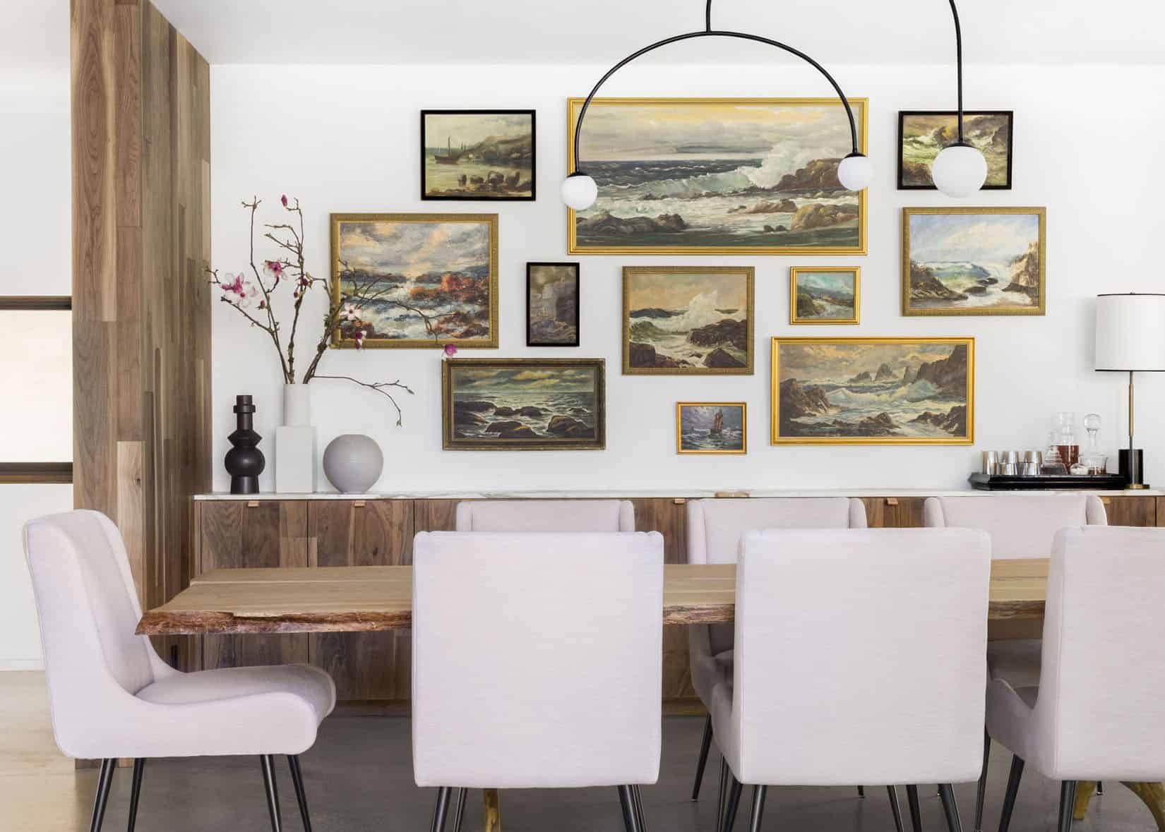 Create a Wall Gallery for the Dining Room