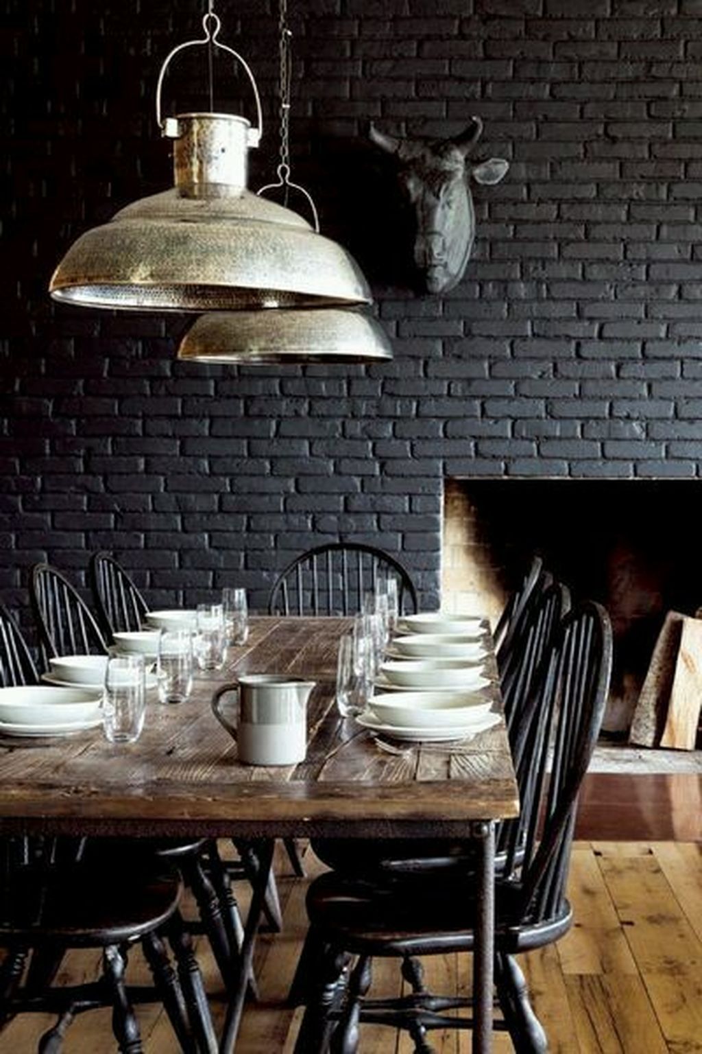 Dark Style Dining Room