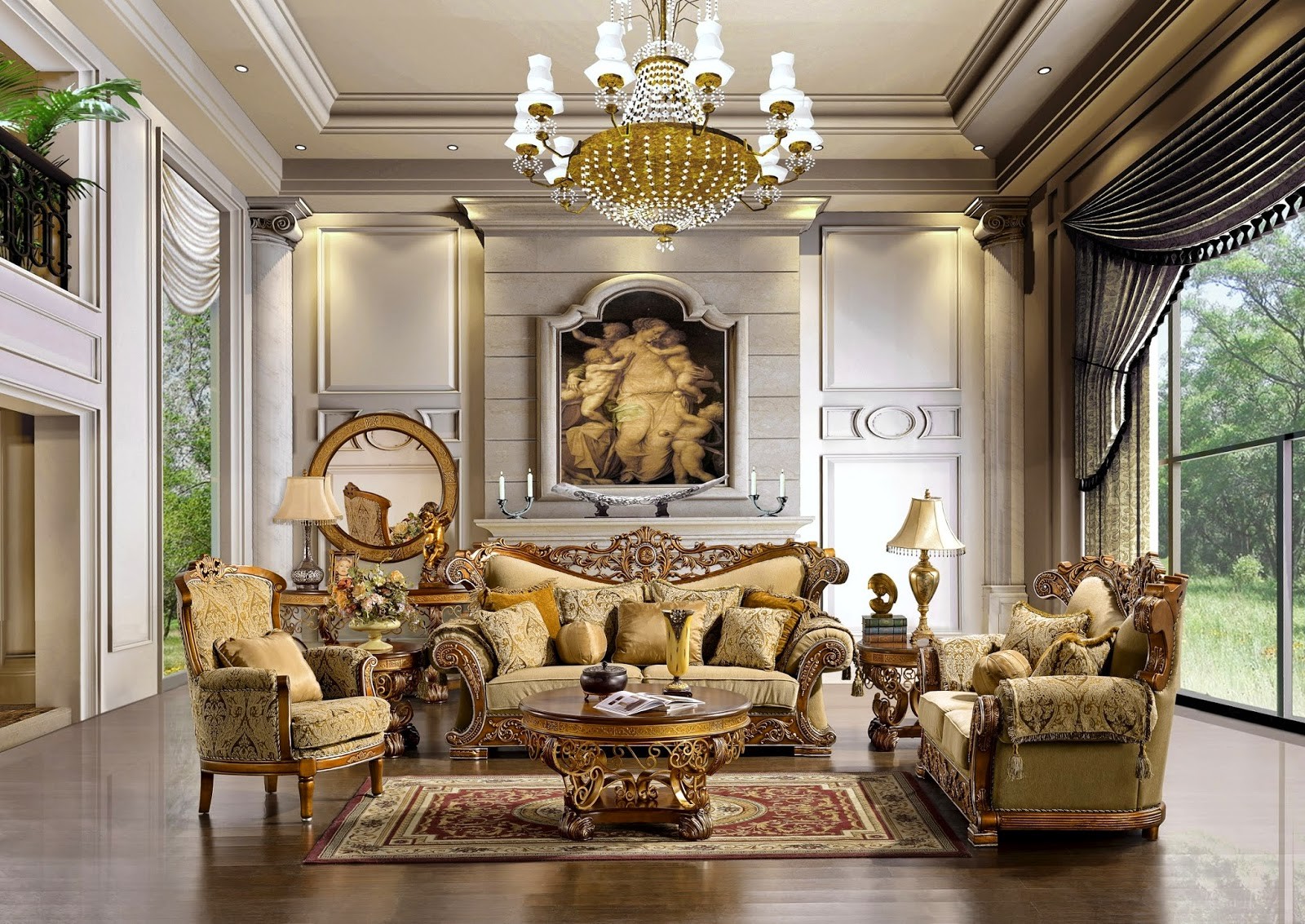 Luxurious Formal Living Room