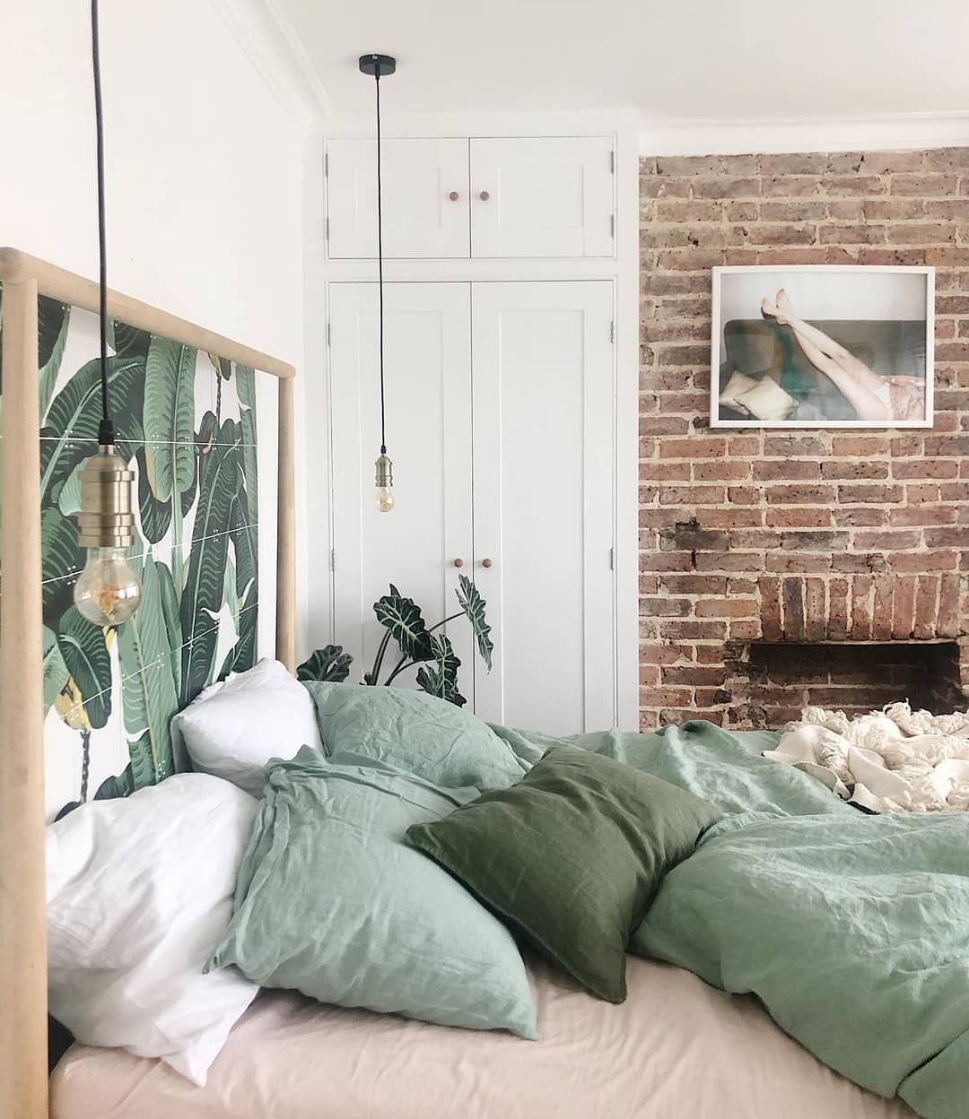 Mint Green Bed