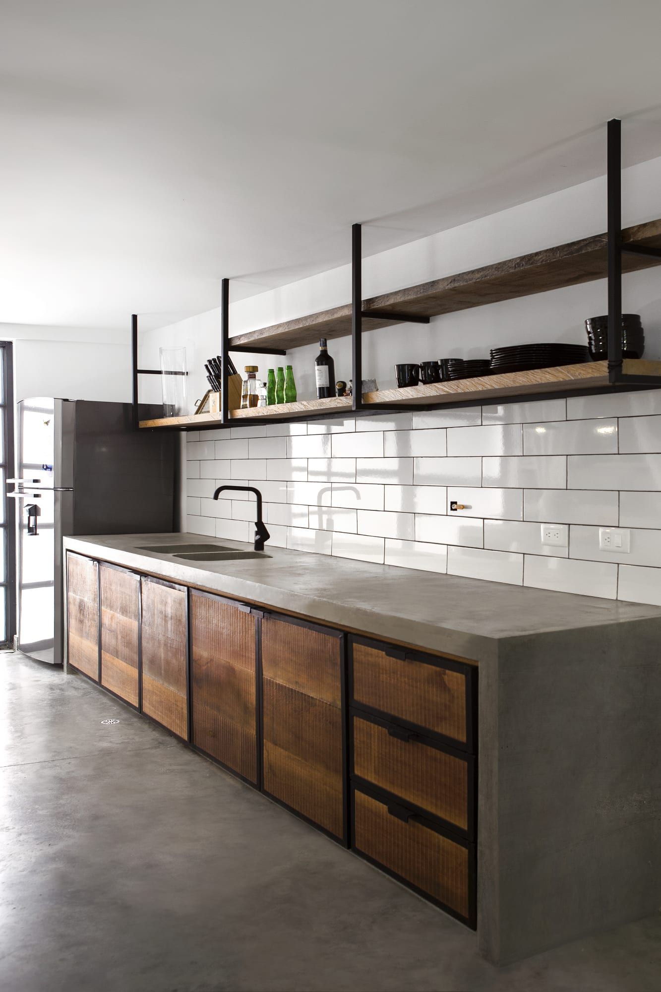 Simple Kitchen in Industrial Style