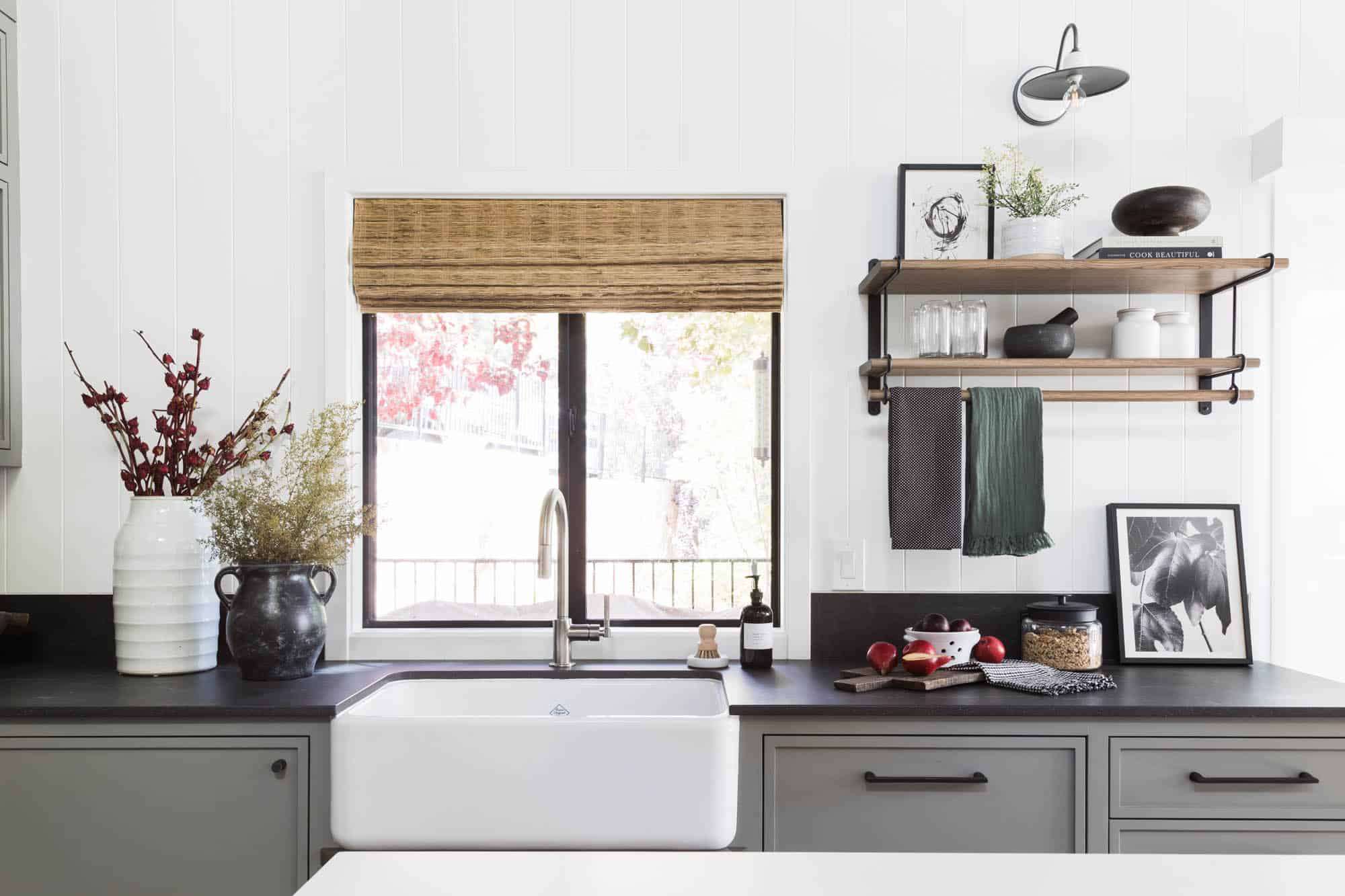 Simple Kitchen with Big Window