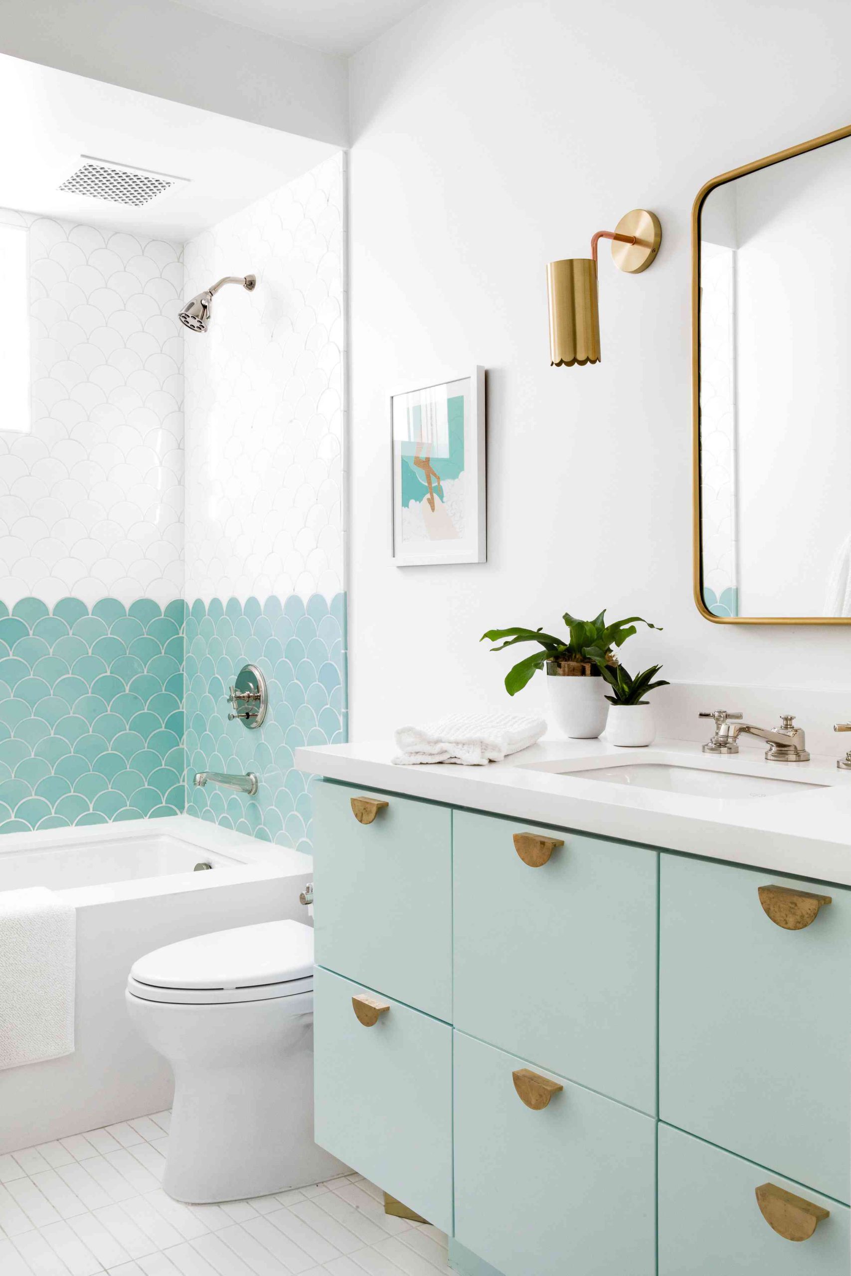 Use Mint Green Tile
