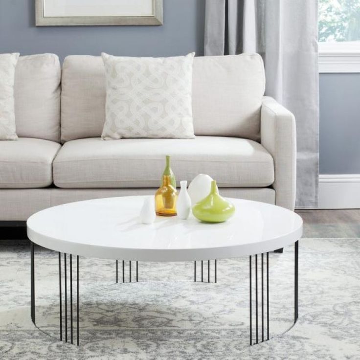 Bright White Coffee Table