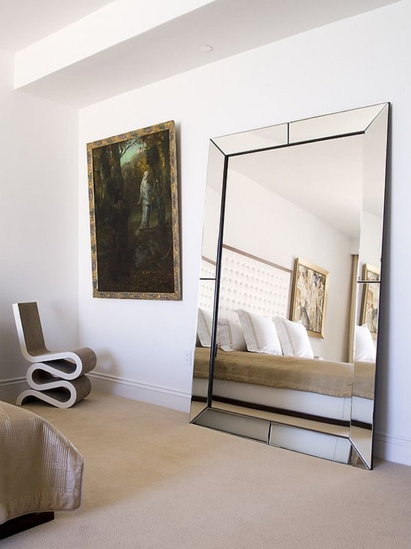 Big Mirror for Spacious Ambience