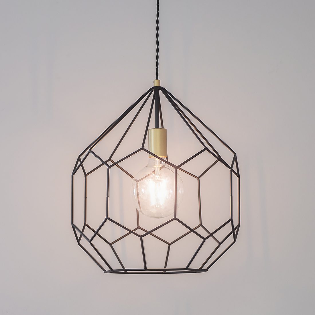 Geometric Shaped Pendant Lamp