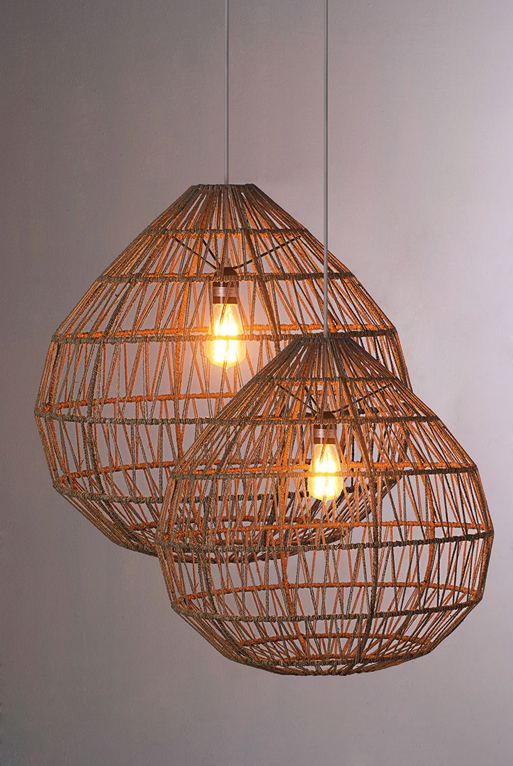 Pendant Lamp from Rattan Material