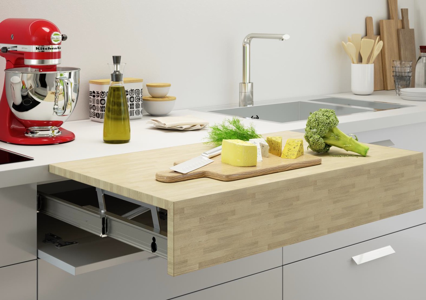 Use Multifunctional Furniture in the Kitchen