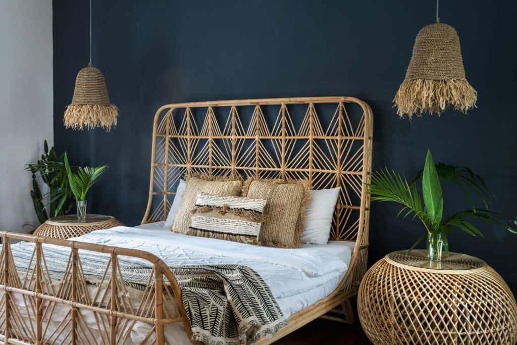Use Rattan Material as Accent