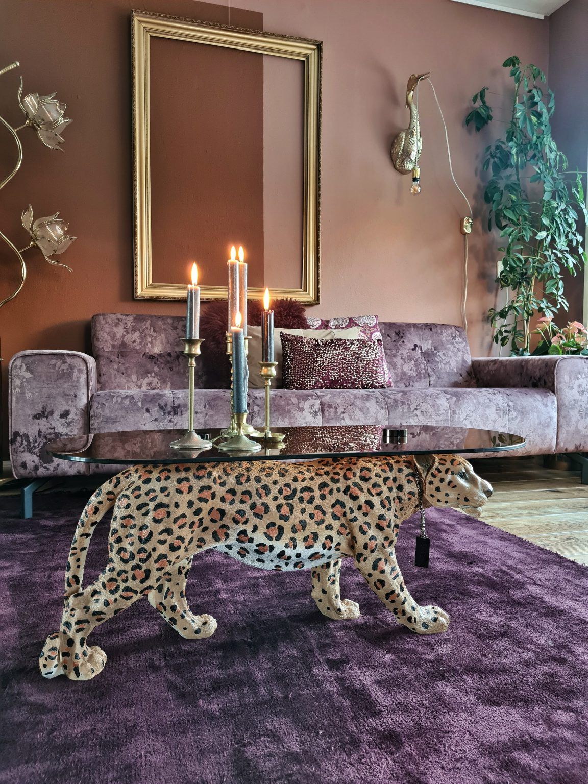 The Sculptural Animal as The Striking Accent in The Art Deco Living Room