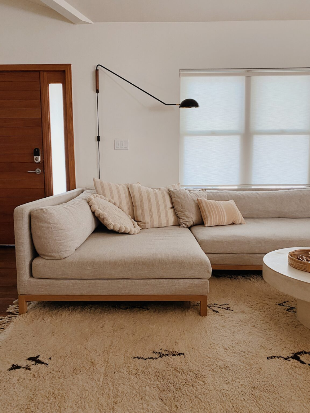 Define The Minimalist Sofa with Chic Cushions