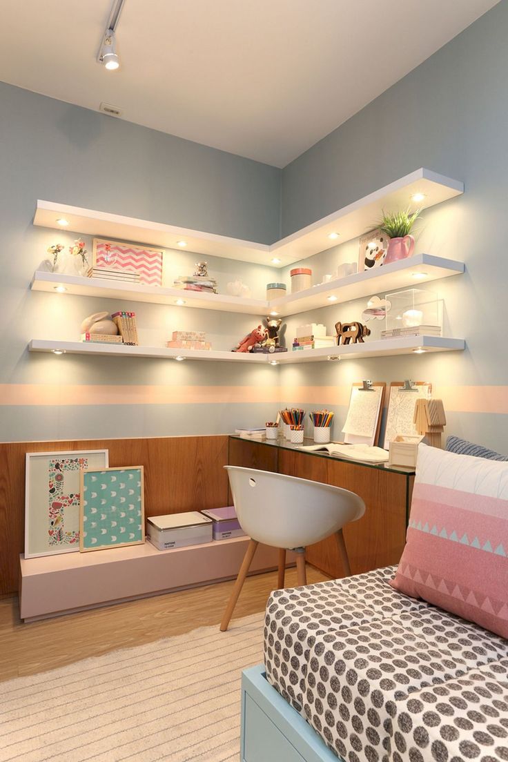 Open Shelf for Bedroom Decoration