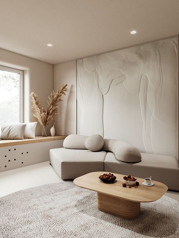 Stunning Wall Accents for A Scandinavian Living Room