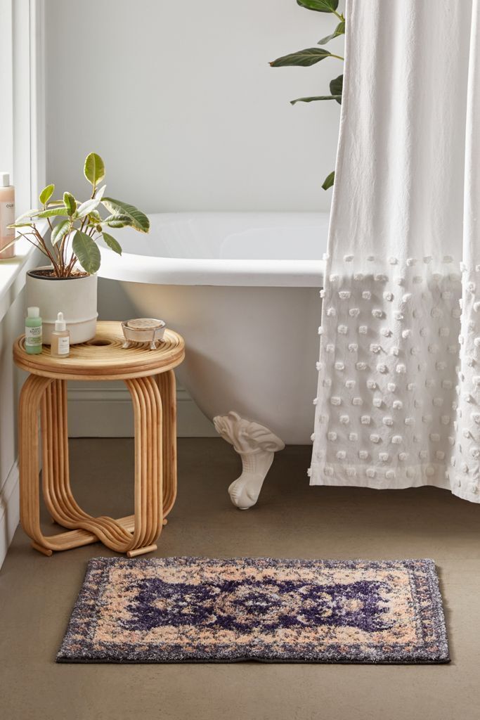 Plaited Stool for Your Bathroom Side Table