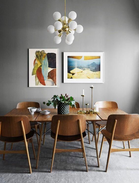 Trendy Dining Room and A Plain Wall