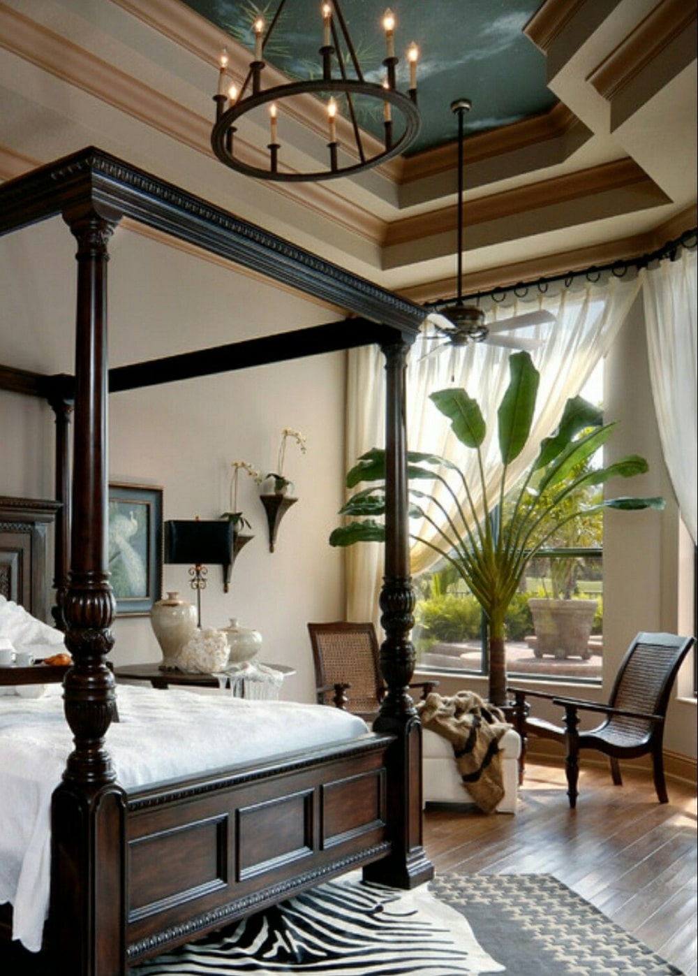 British Colonial Bed Frame