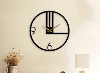 20 Bedroom Wall Clock Ideas : Add an Attractive Accent to Your Wall