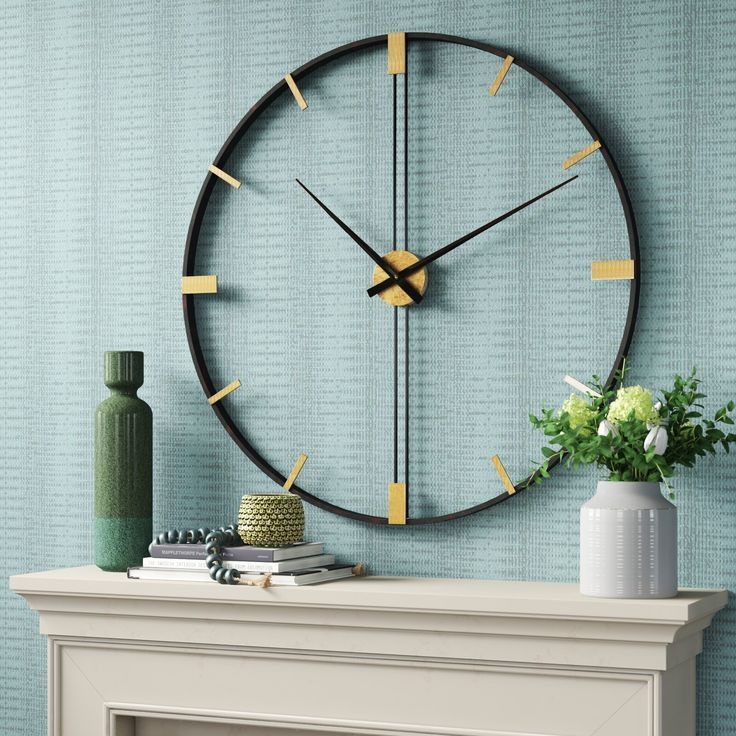 Minimalist Wall Clock Design