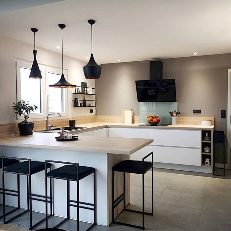 Put Industrial Accents in A Modern Kitchen