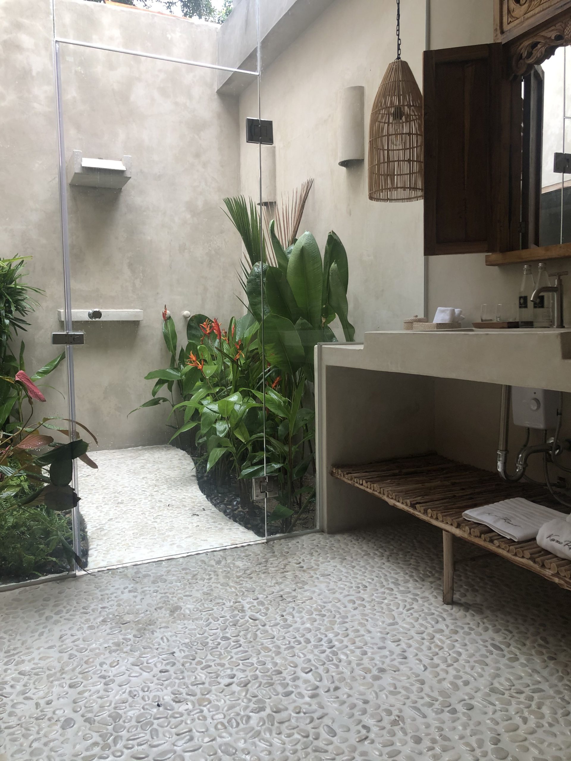 Shower Room on A Small Pathway