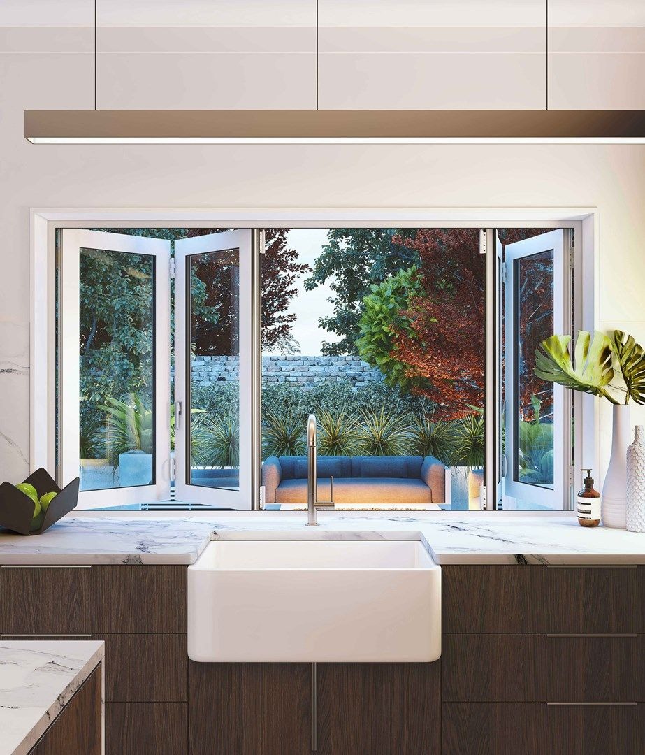 Bifold Windows for A Large View